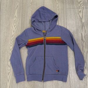 Aviator nation zip up hoodie